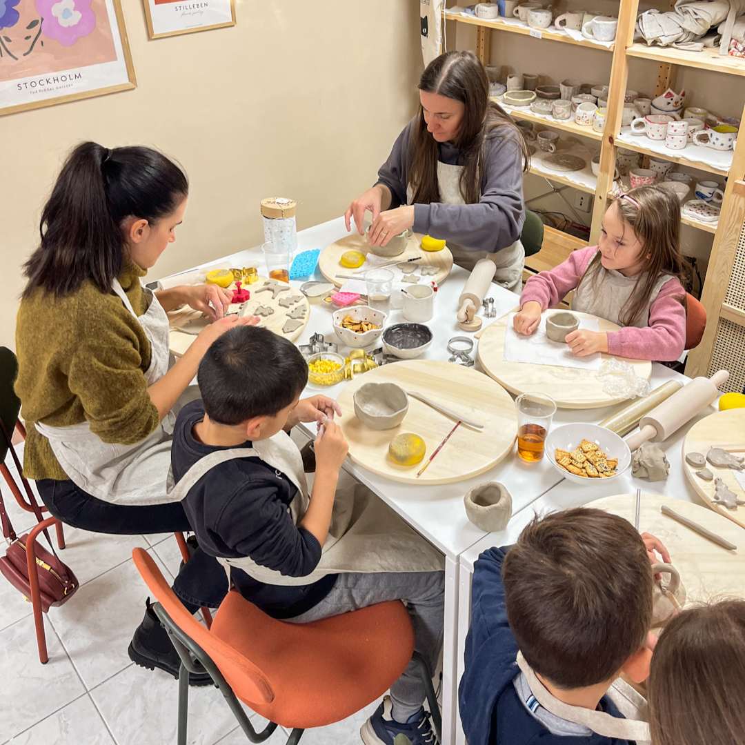 Radionica Clay&Kids - ZAGREB 22.11. Subota