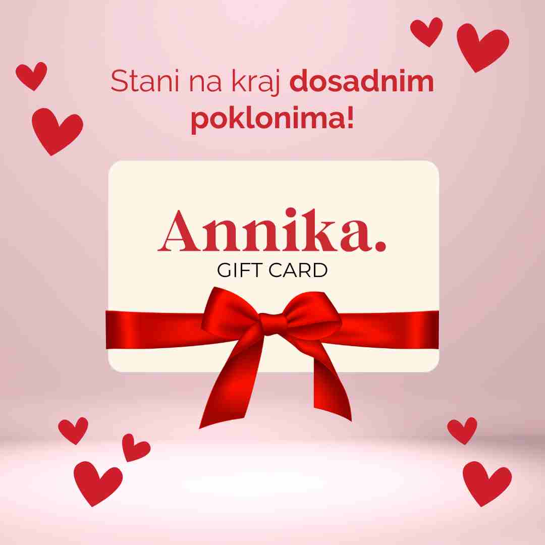 Annika. gift card