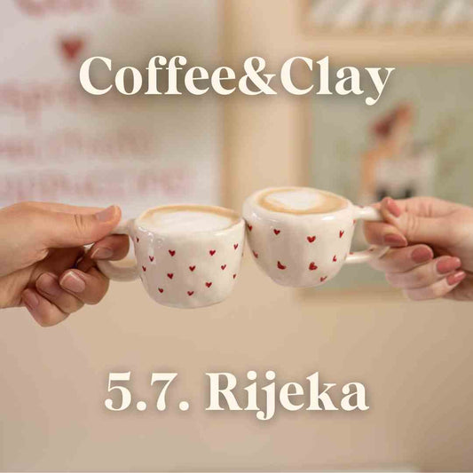 Radionica Coffee&Clay - RIJEKA 5.7. Subota