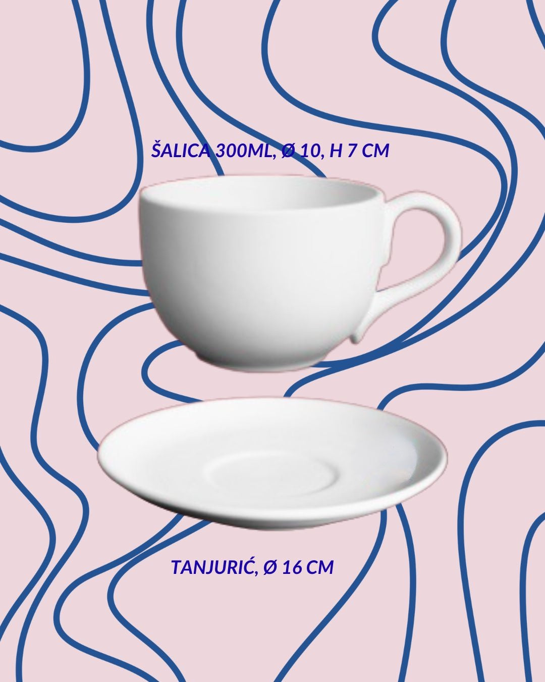 Oslikaj set za kavu - BUNDEK POP UP FESTIVAL