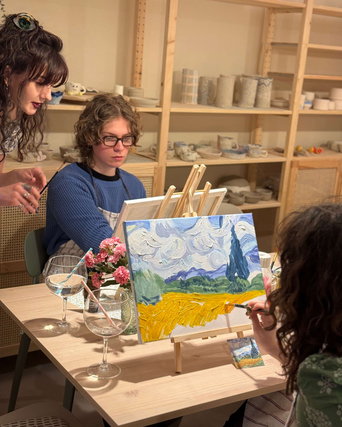 Paint & Wine - Van Gogh style - radionica slikanja u Zagrebu