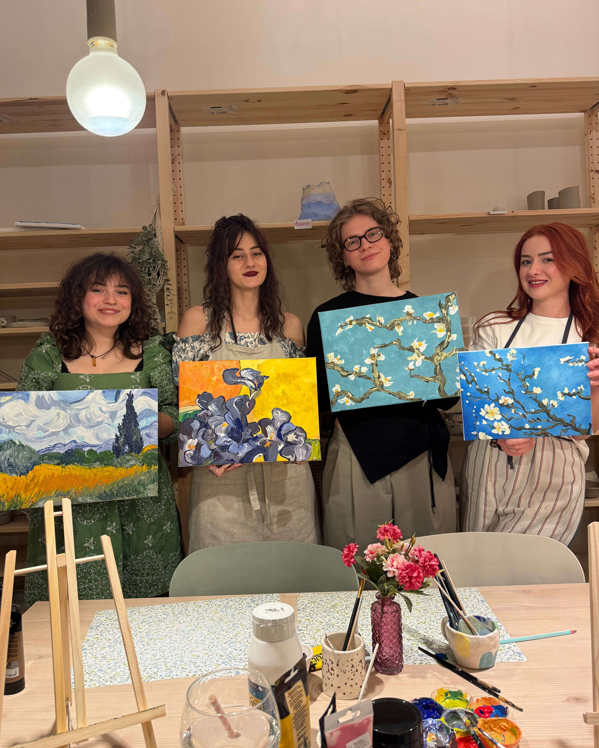 Paint & Wine - Van Gogh style - radionica slikanja u Zagrebu