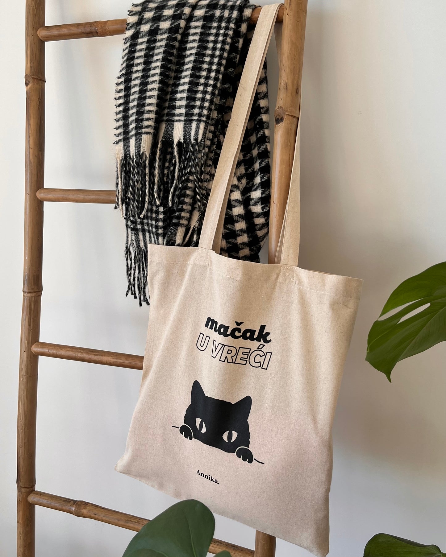 TOTE bag - 'Mačak u vreći'